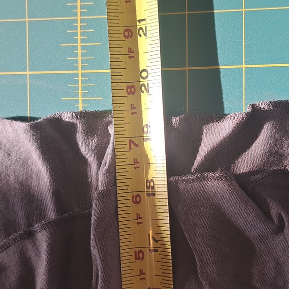 Garnet Hill gray tiered ruffle skirt in a cotton/modal blend Medium - Picture 8 of 8